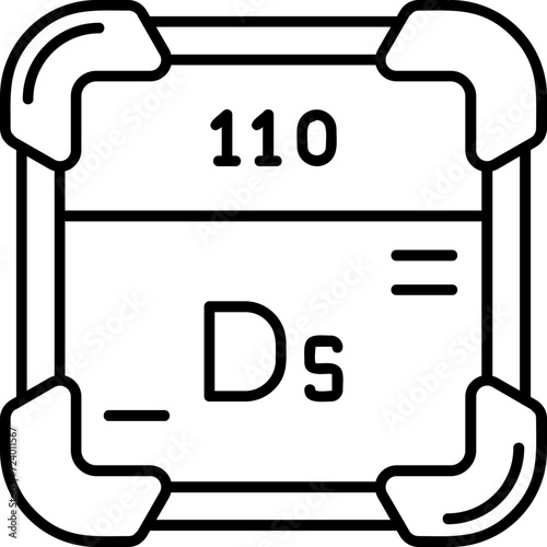 Darmstadtium Icon