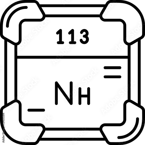 Nihonium Icon