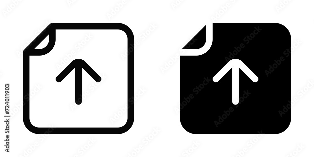 Editable vector upload file icon. Part of a big icon set family. Perfect for web and app interfaces, presentations, infographics, etc Editable vector upload file icon. Part of a big icon set family. Perfect for web and app interfaces, presentations, infographics, etc