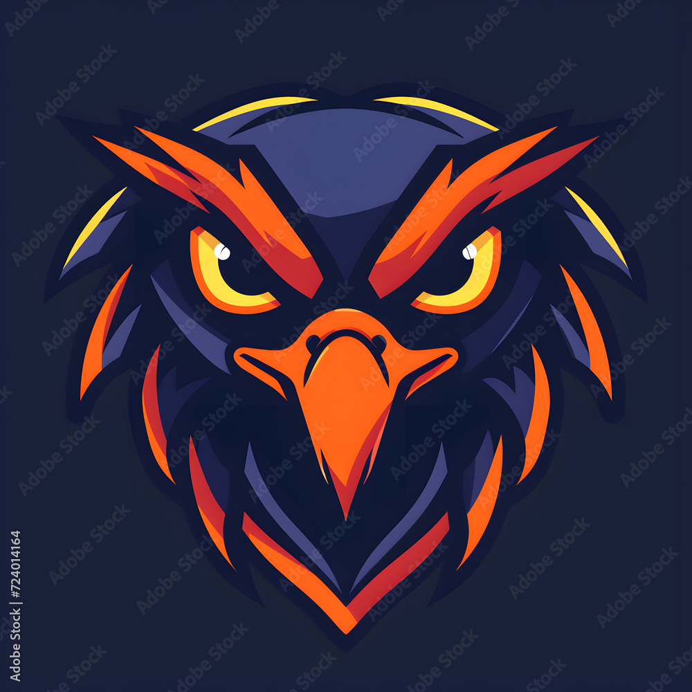 Eagle Head Logo Design. Illustration. Eagle Head Logo Design. Illustration.