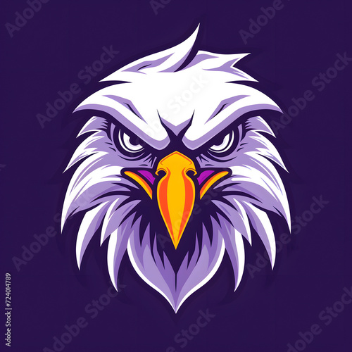 Wallpaper Mural E sport mascot logo eagle head illustration Torontodigital.ca