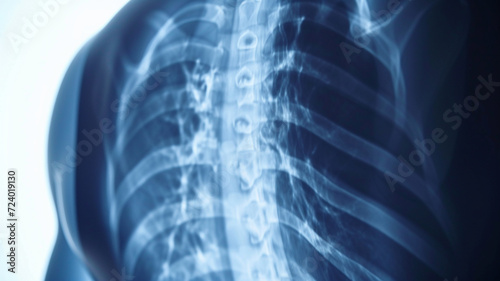 Spine or back pain  x-ray hospital image