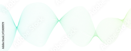 Abstract colorful wave line transparent background modern stream wave background and wave curve lines background. Vector business Illustration pattern of lines in transparent background	