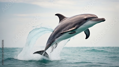 dolphin jumping out of water © UniquePicture