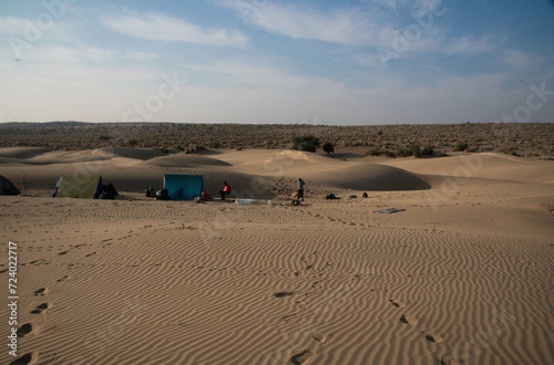 Fototapeta Naklejka Na Ścianę i Meble -  sand dunes in the desert