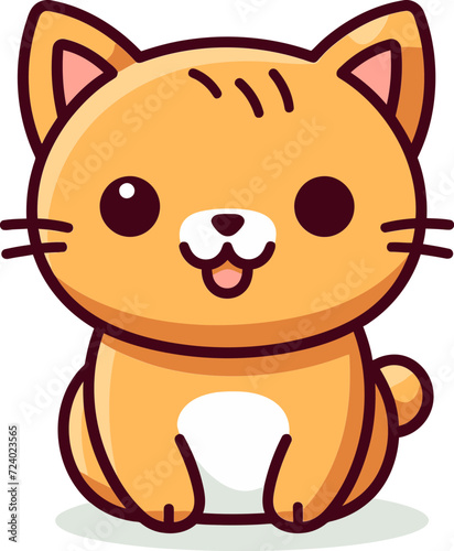 Vectorized Cat Companions Illustrated Feline Friends Cat Magic in Pixels Whimsical Kittens in Vectors