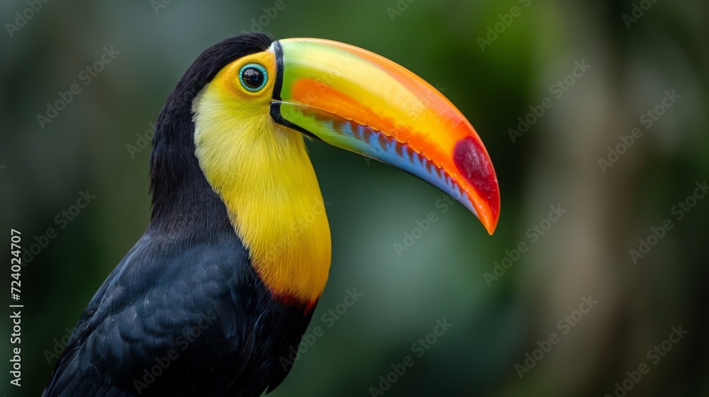 Obraz premium Keel-billed Toucan Perched