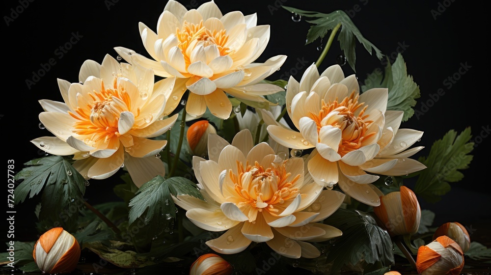 beautiful lotus gracefully poised UHD Wallpaper