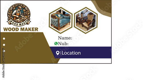 Woodmaker's Beautiful Business Card