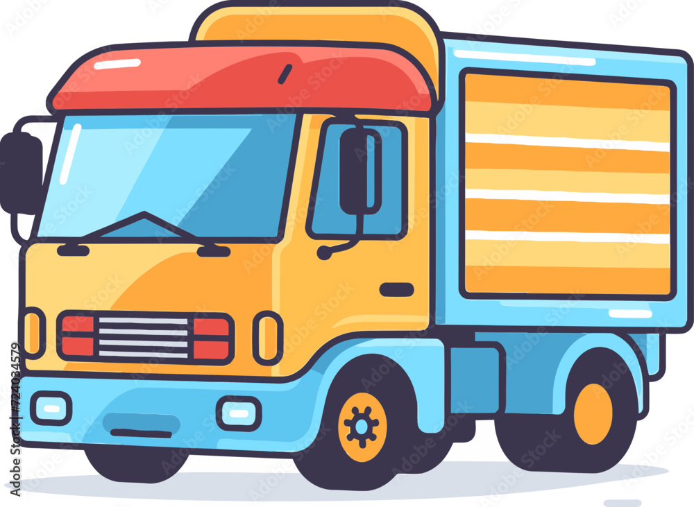 The Art of Motion Commercial Vehicle Vector Graphics Gallery Vector Wheels Unleashed Commercial Vehicle Illustration Trove