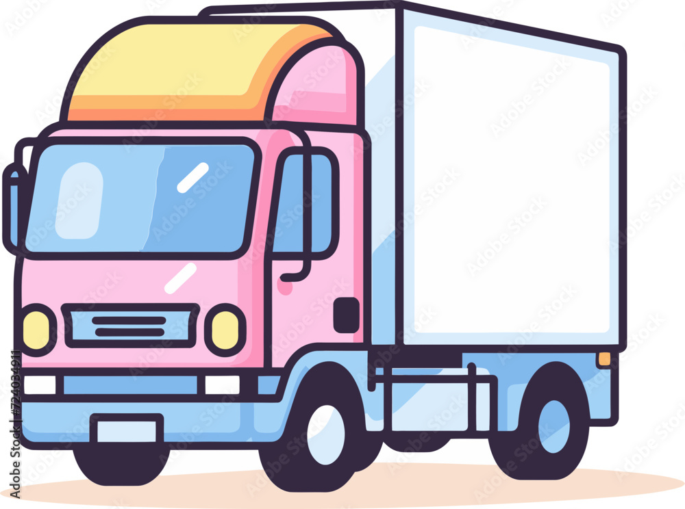 Dynamic Commercial Fleet Vector Illustrations for Every Business Need Vector Artistry Meets Commercial Efficiency Vehicle Illustrations Galore