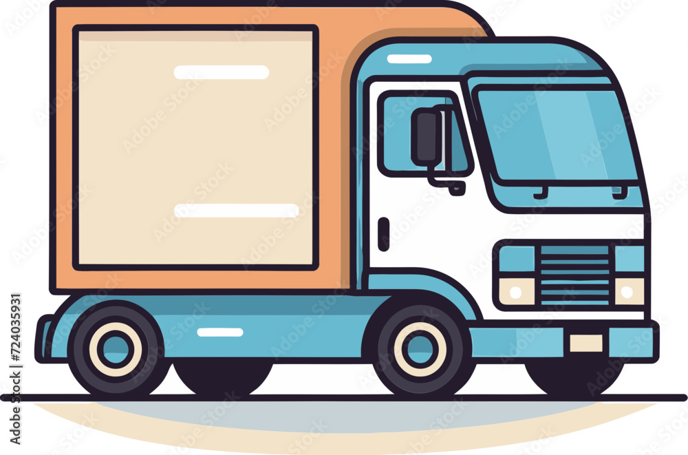 Dren to Impress Commercial Vehicle Vector Illustrations Unleashed On the Road Marketing Magic Commercial Vehicle Vector Collection