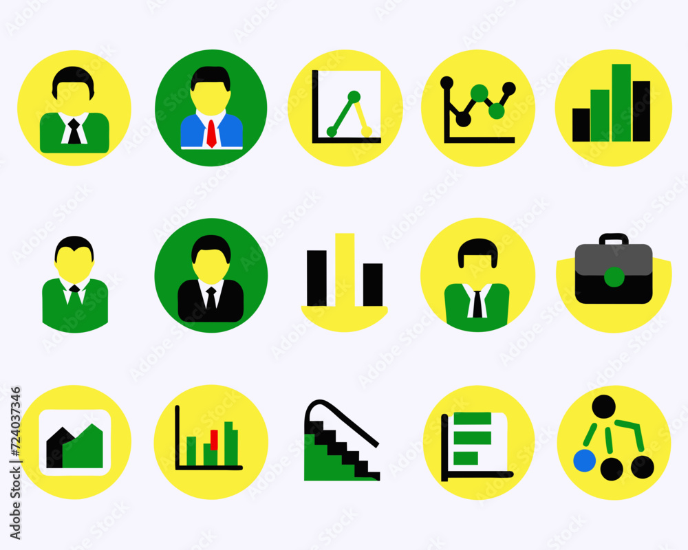 icon sheet business icon sheet business