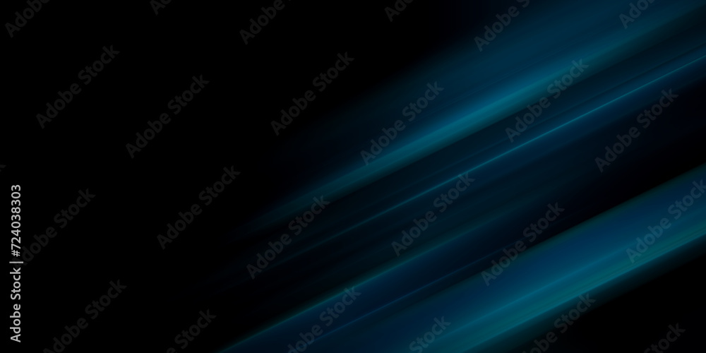 Blue abstract speed movement pattern with shiny glowing blurred line shape, gradient color
