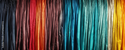 abstract fabric texture panorama background as wallpaper
