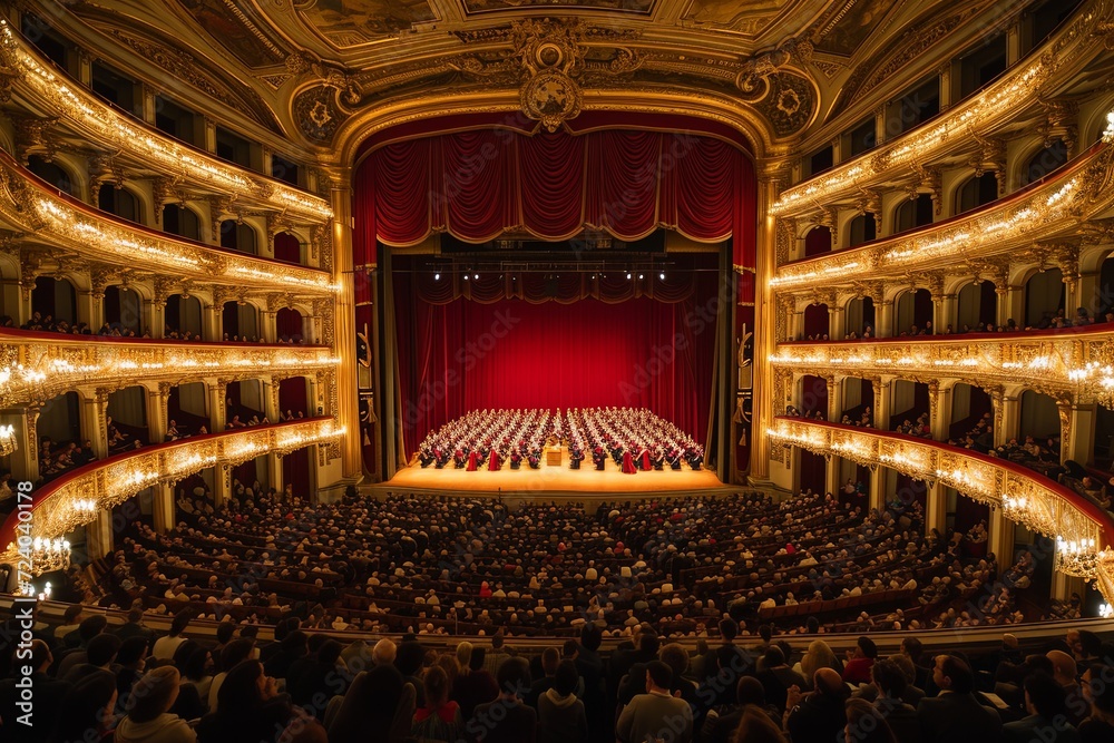 Fototapeta premium La Scala in Milan