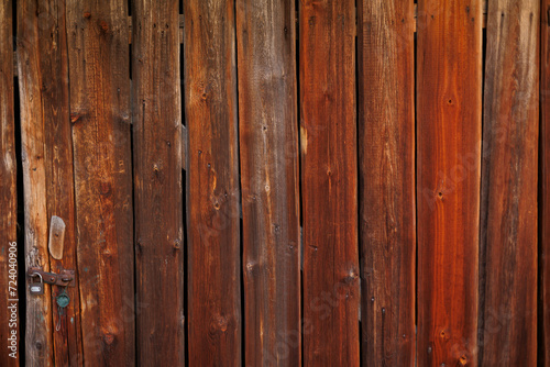 Wooden Elegance: Close-Up Texture of Intricate Gate Lines