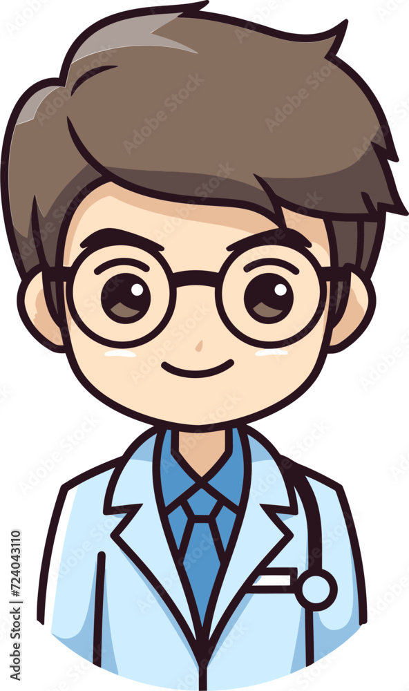 Vectorized Healthcare Heroes Portraying Doctors Doctor Vectors Visual Stories of Medical Excellence