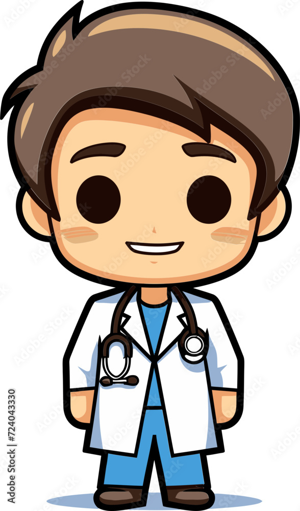 Vectorized Doctors Artistic Medical Stories Doctor Illustrations Vectors of Health Mastery