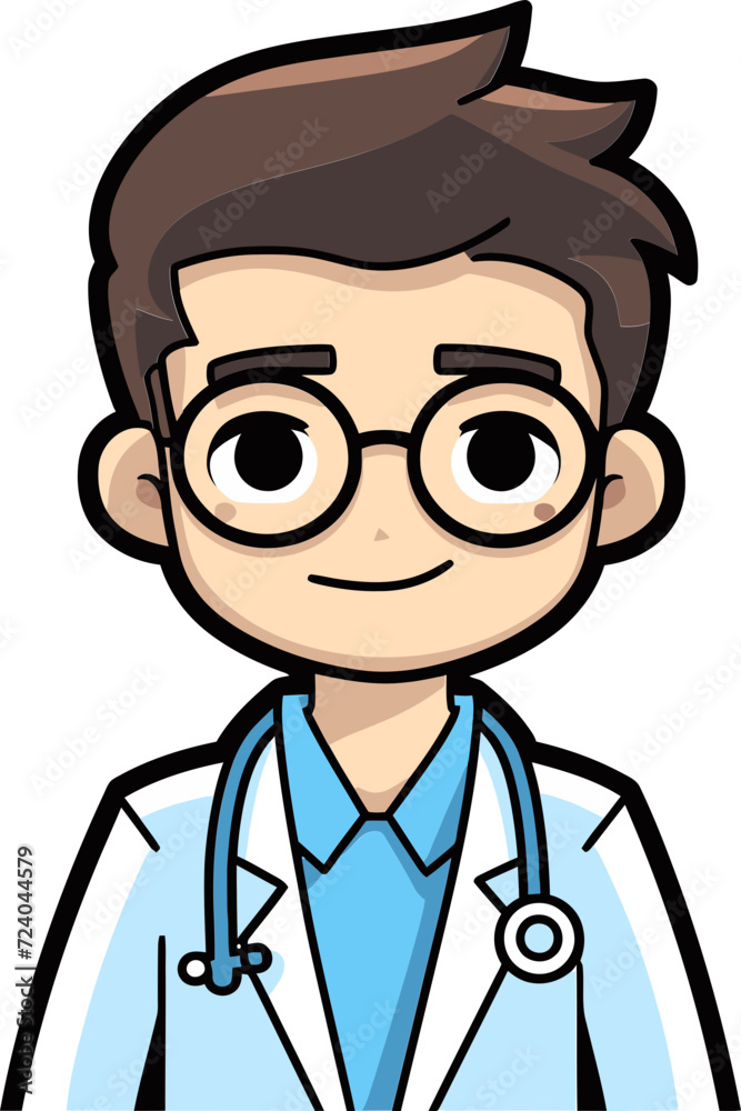 Vectorized Doctors Expresse Medical Moments Doctor Vectors Portraying Health in Art