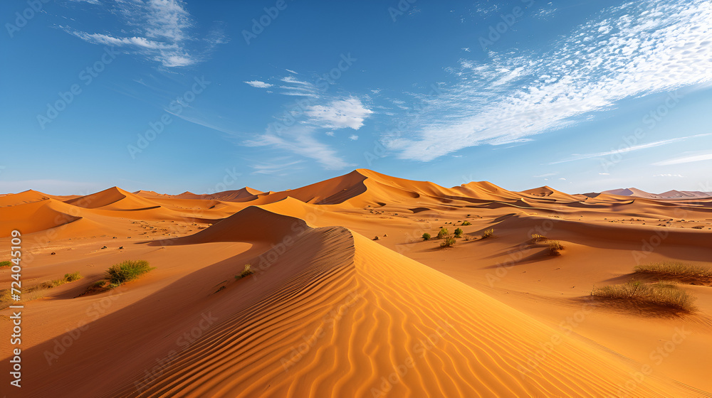 sand dunes, generative ai