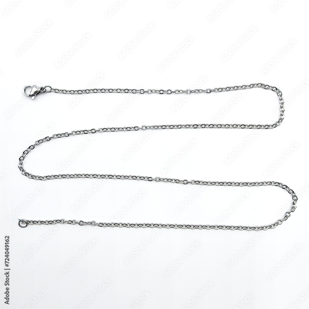 White silver chain. Imitation jewelry. Accessory for rockers, rap, hip-hop, bikers, emo. Creation of a scenic view. Pirate style. White silver chain. Imitation jewelry. Accessory for rockers, rap, hip-hop, bikers, emo. Creation of a scenic view. Pirate style.