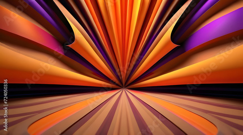 Abstract delightful background, blend of gold and violet evokes delight.