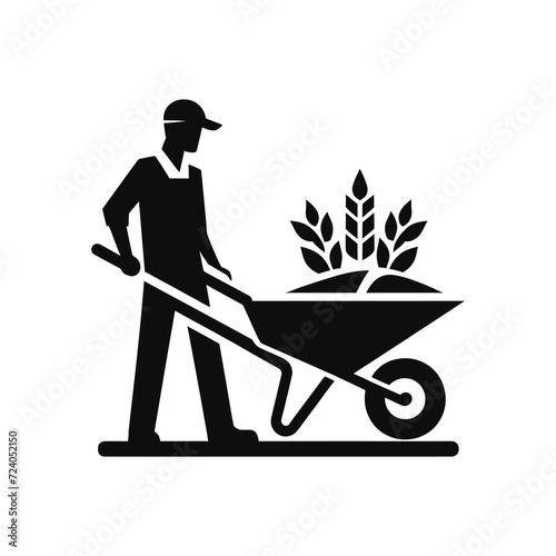 Tree Pruning Trimming Vector Icon