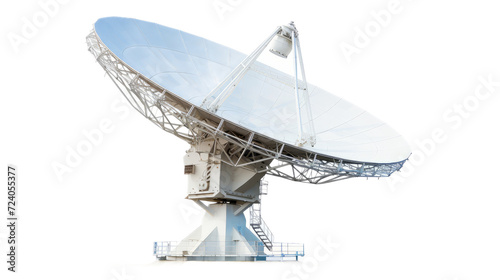 Fototapeta Naklejka Na Ścianę i Meble -  Satellite Dish. Isolated on a white background png like