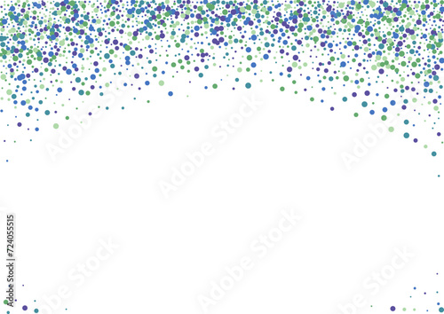 Rainbow Geometric Background White Vector. Element Group Illustration. Multicolored Celebration. Colorful Round Transparent. Confetti Happiness Design.