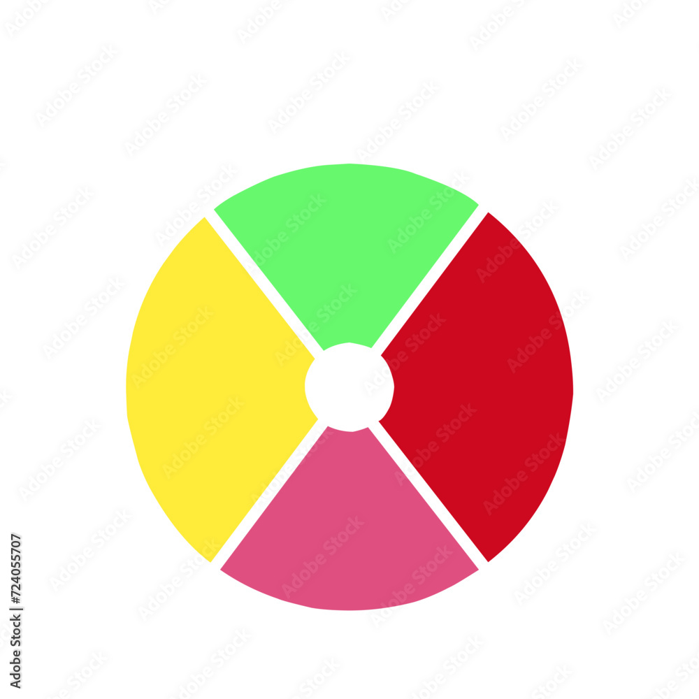 Obraz premium Pie Chart Vector