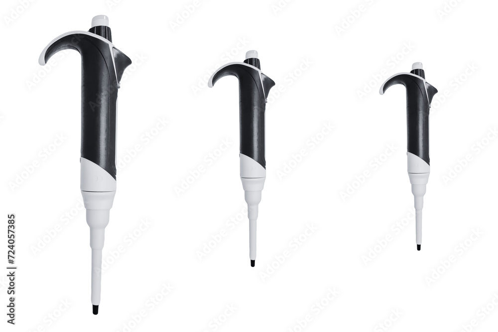 Scientist Micropipette to Mix Liquids in a Test Tube in Laboratory