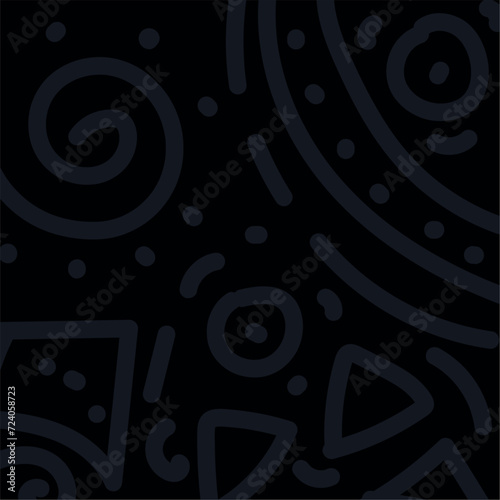 African ethnic pattern background Vector