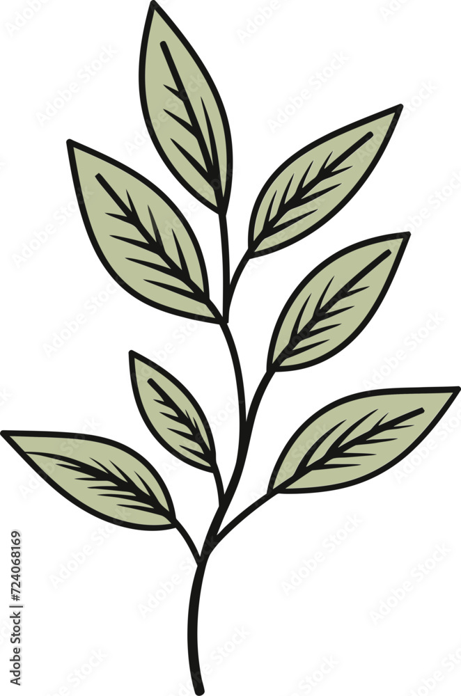 Crafting Botanical Beauty Leaf Vector MasteryThe Art of Leaf Vector Illustration A Comprehensive Approach