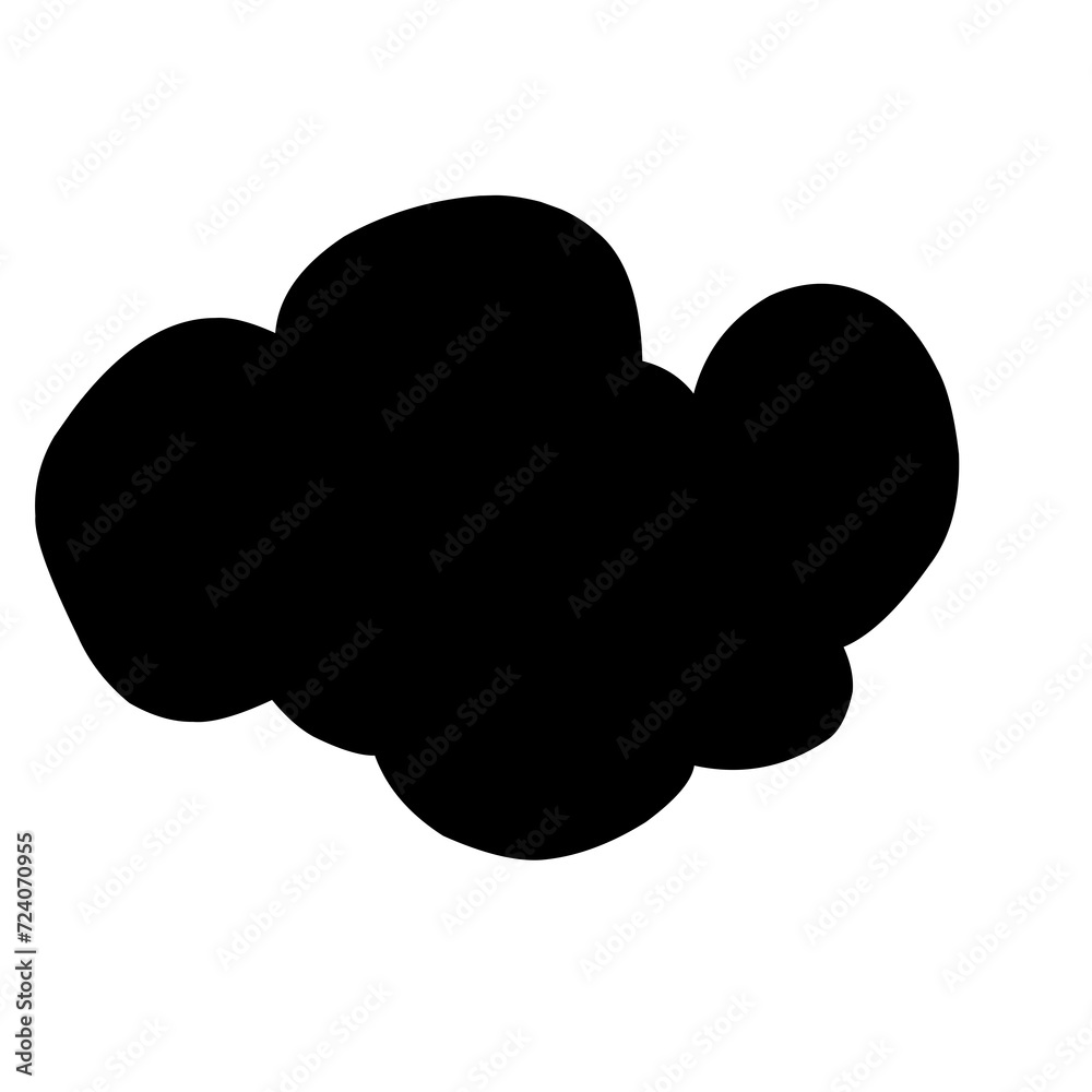 Clouds Silhouettes Vector