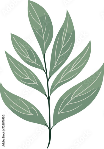 Surreal Botany Dreamlike Leaf Vector PortrayalsEnchanted Vines Mystical Leaf Vector Renditions