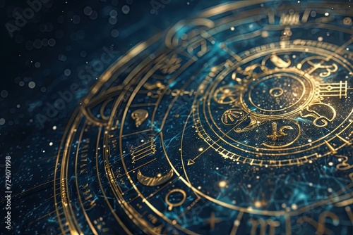 Zodiac astrology symbols