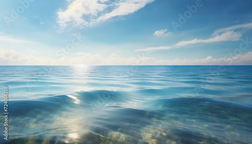 clear blue sea water seascape abstract background