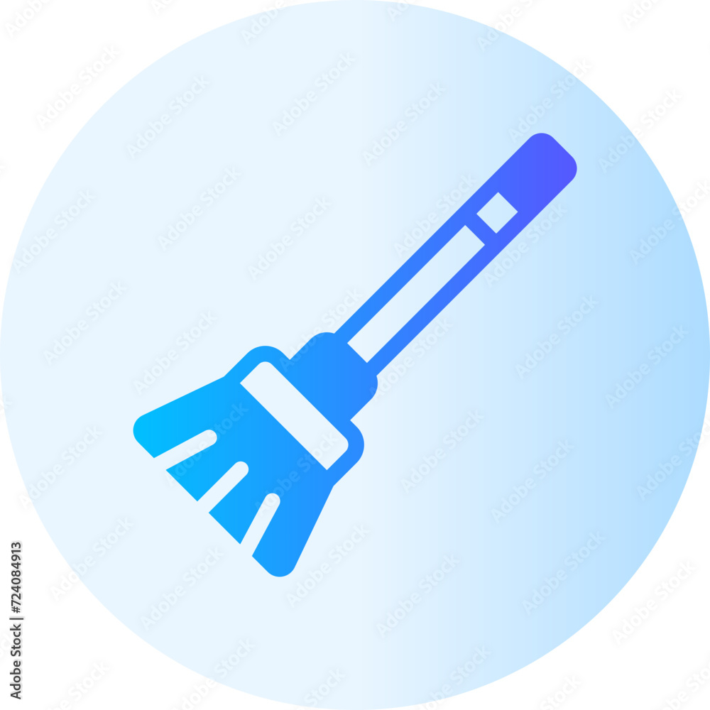 broom gradient icon broom gradient icon
