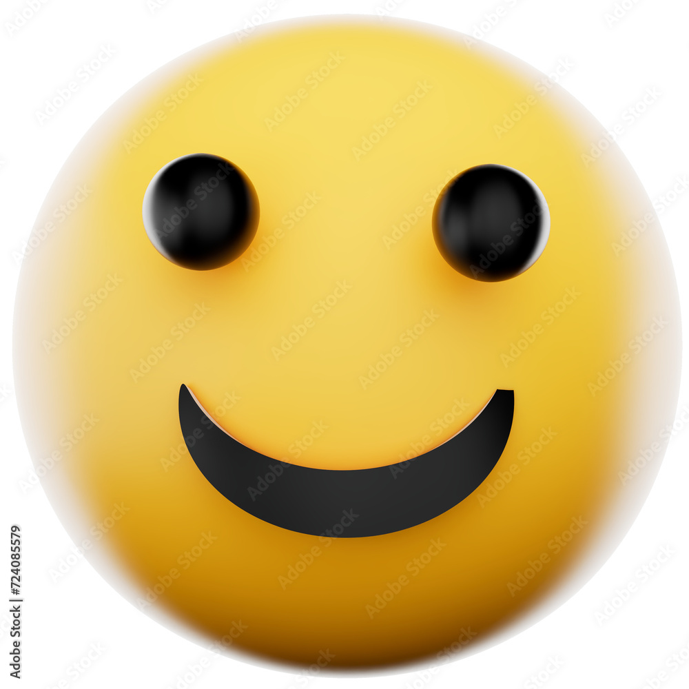 Fototapeta premium 3d emoticons, 3d emoji, emojis set, emoji chars, characters