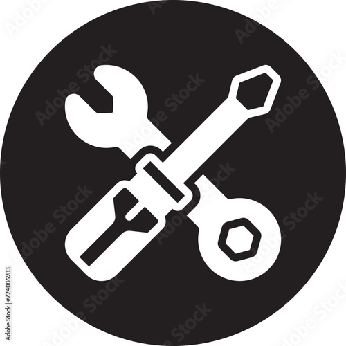 screwdriver glyph icon