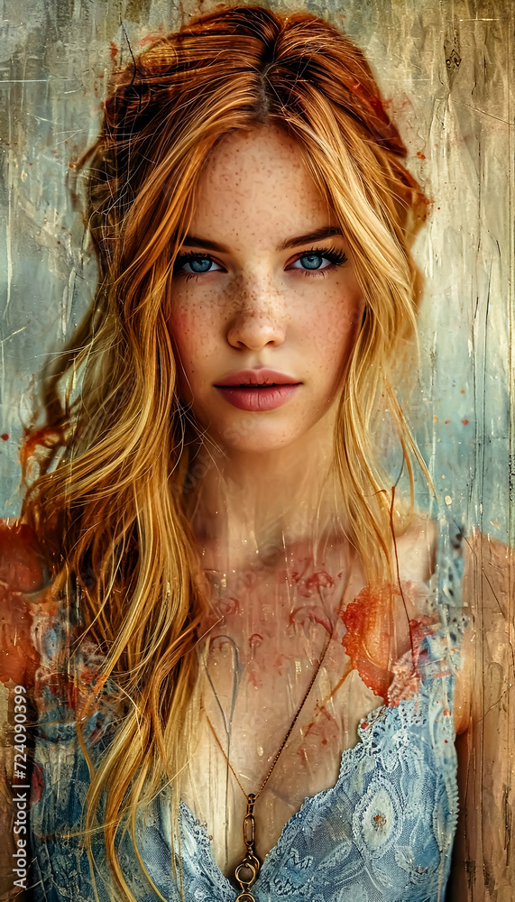 Fototapeta premium portrait of a woman