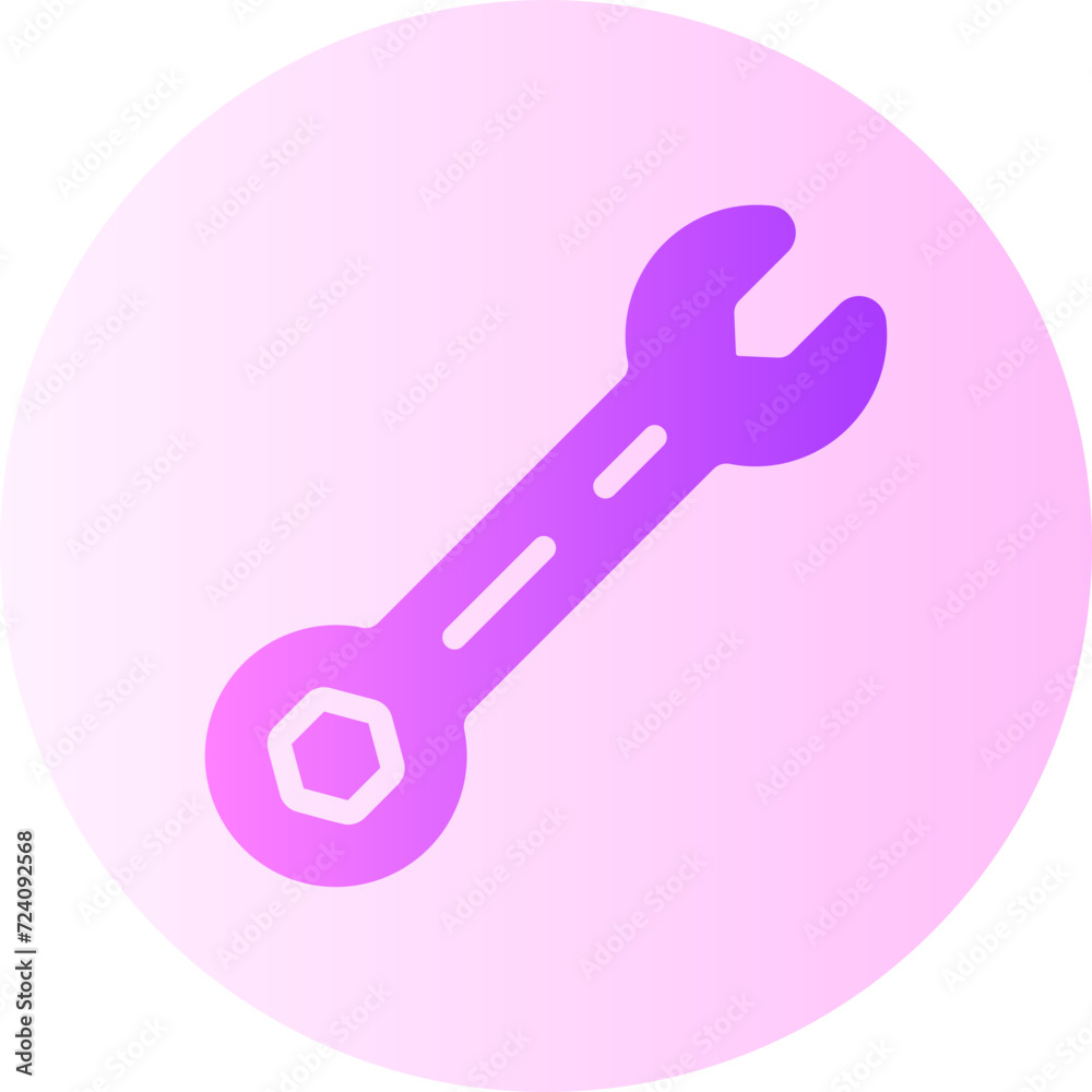 wrench gradient icon