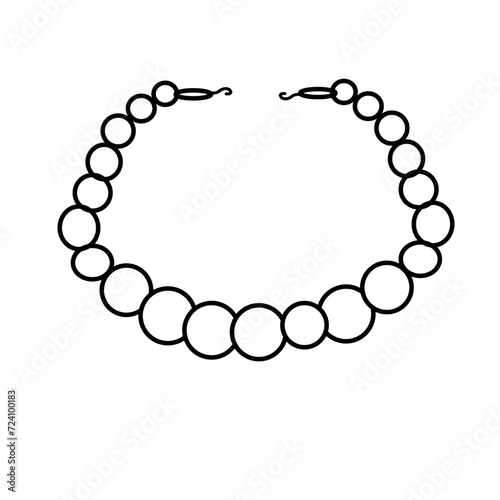 Pearl Necklace Accessory 