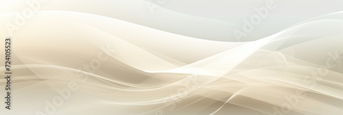 ivory abstract horizontal technology lines on hi-tech future ivory background photo