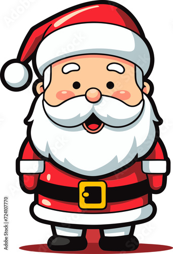 Santa Claus Vector Avatar CollectionSanta Claus Vector Icon Pack © The biseeise