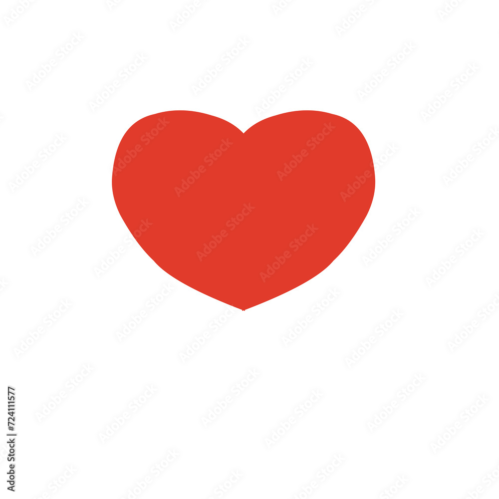 Red Love Vector