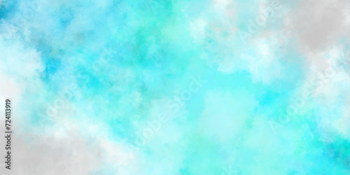 Cyan White isolated cloud soft abstract backdrop design.fog effect reflection of neon realistic illustration realistic fog or mist transparent smoke,texture overlays cloudscape atmosphere before rains