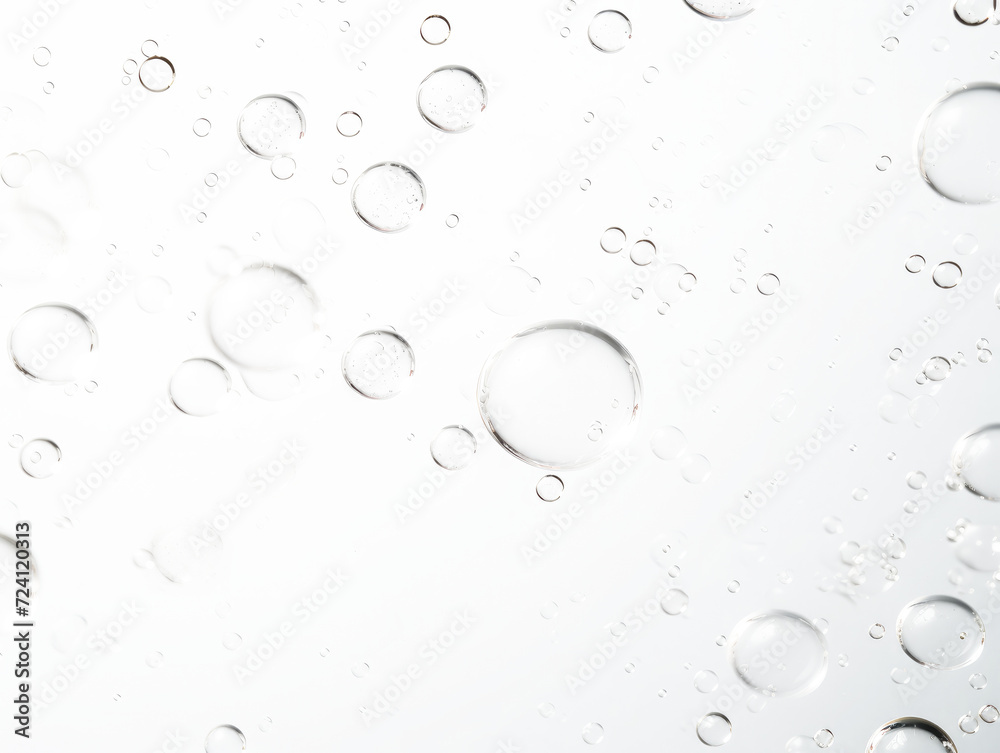 white bubbles on transparent background, PNG,