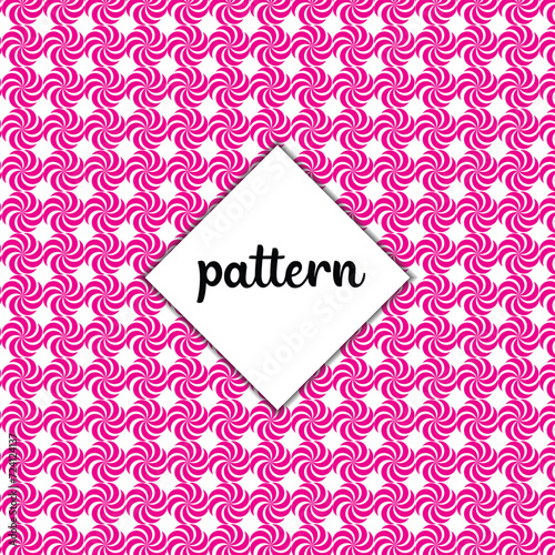 pink and white background pattern design vector.